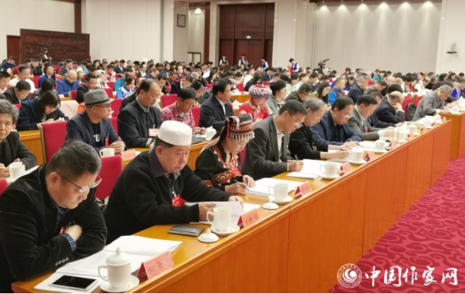 第六屆全國少數(shù)民族文學(xué)創(chuàng)作會(huì)議現(xiàn)場