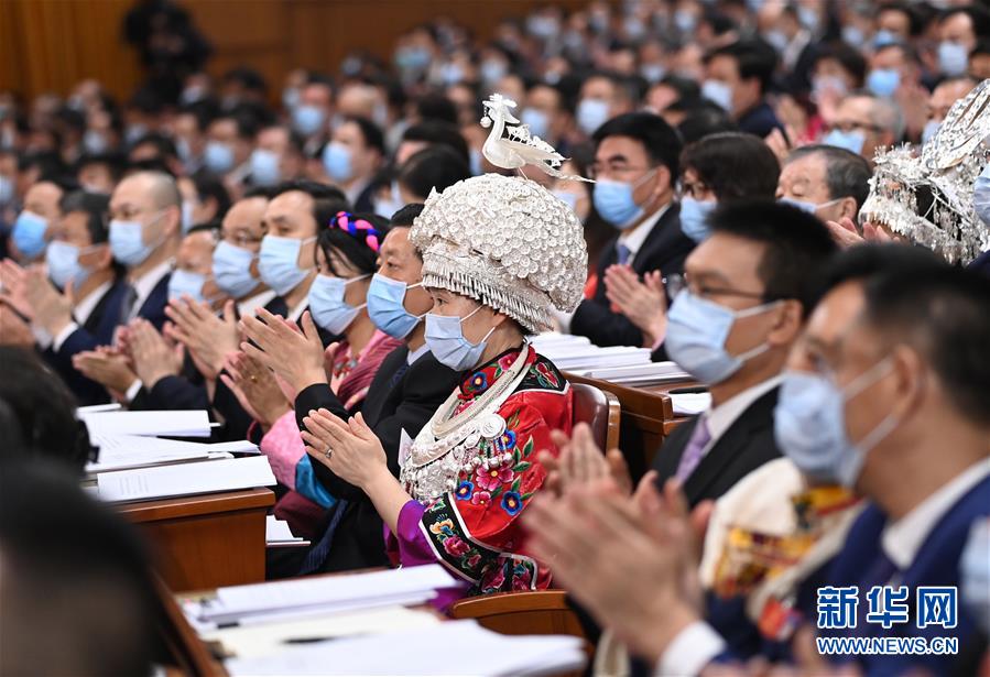 5月22日，第十三屆全國人民代表大會(huì)第三次會(huì)議在北京人民大會(huì)堂開幕。 