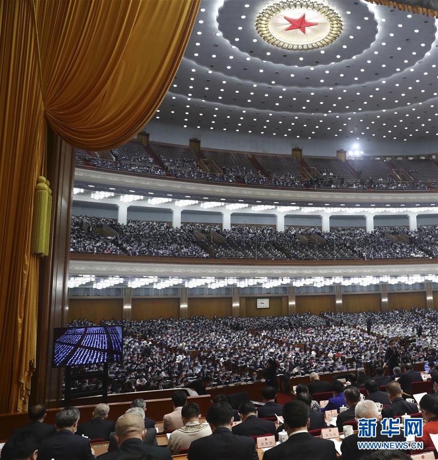 5月22日，第十三屆全國人民代表大會(huì)第三次會(huì)議在北京人民大會(huì)堂開幕。