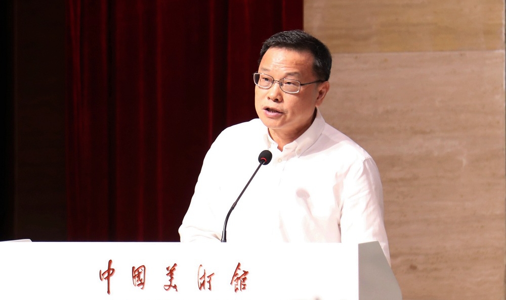 廣西文聯(lián)黨組成員、副主席匡達(dá)藹在致辭
