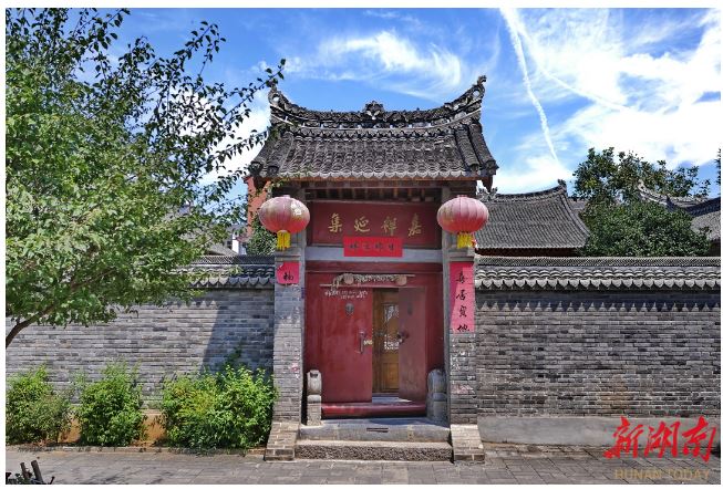 棣花古鎮(zhèn)的賈平凹老宅。
