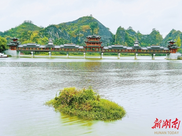 溆浦思蒙風(fēng)雨橋。