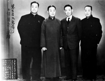 京劇“四大名旦”合影（左起：程硯秋、尚小云、梅蘭芳、荀慧生） 資料圖片