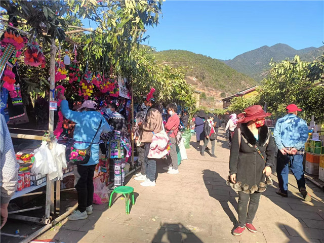老家直苴的山街，以前李躍慧經(jīng)常會去那里擺攤