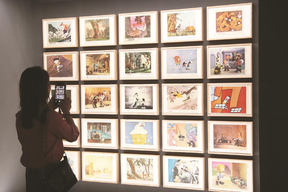 “繪動世界”展覽現(xiàn)場。 （主辦方供圖）