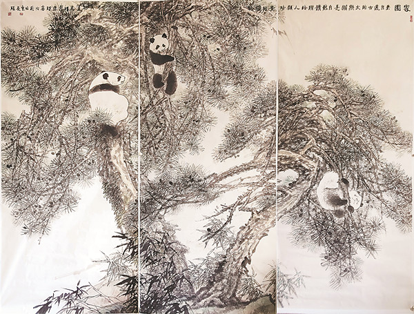 家園（中國畫 2019年） 朱理存、馬振聲 作