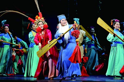 《運(yùn)河謠》作為國家大劇院的首部原創(chuàng)民族歌劇，集中體現(xiàn)出文學(xué)性與音樂性的有機(jī)融合。資料圖片