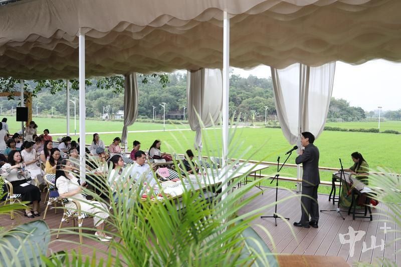 4月23日，田園詩會(huì)暨榕樹下閱讀雅集在南朗街道沖口作家村舉行。記者 王云 攝